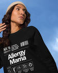 Womens Allergy Mama organic sweatshirt